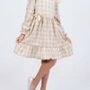Ruffled Sleeves Easter Dress : Ages 2-9