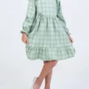 Ruffled Sleeves Easter Dress : Ages 2-9