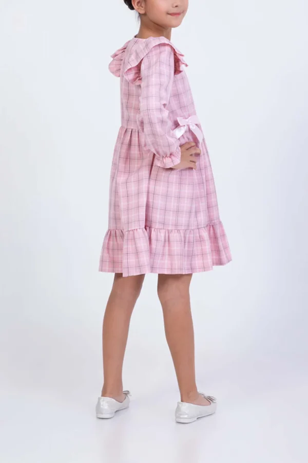 Ruffled Sleeves Easter Dress : Ages 2-9