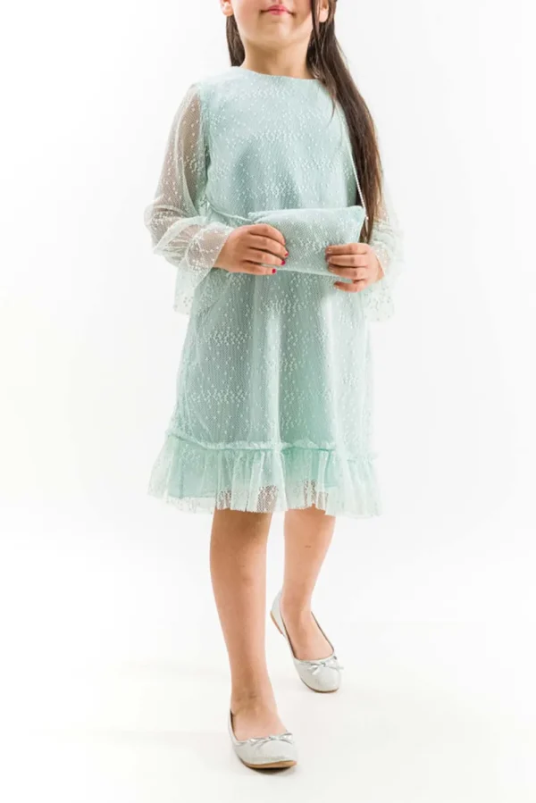 girl-lace-tulle-dress Girls Lace Dress - Ages 6-12