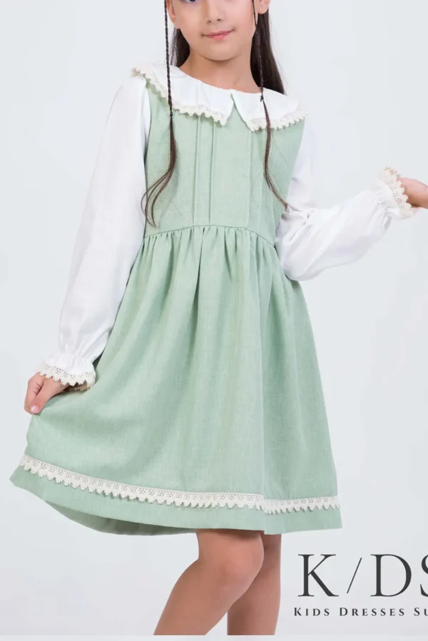 Long Sleeve Easter Dress : Ages 2-9